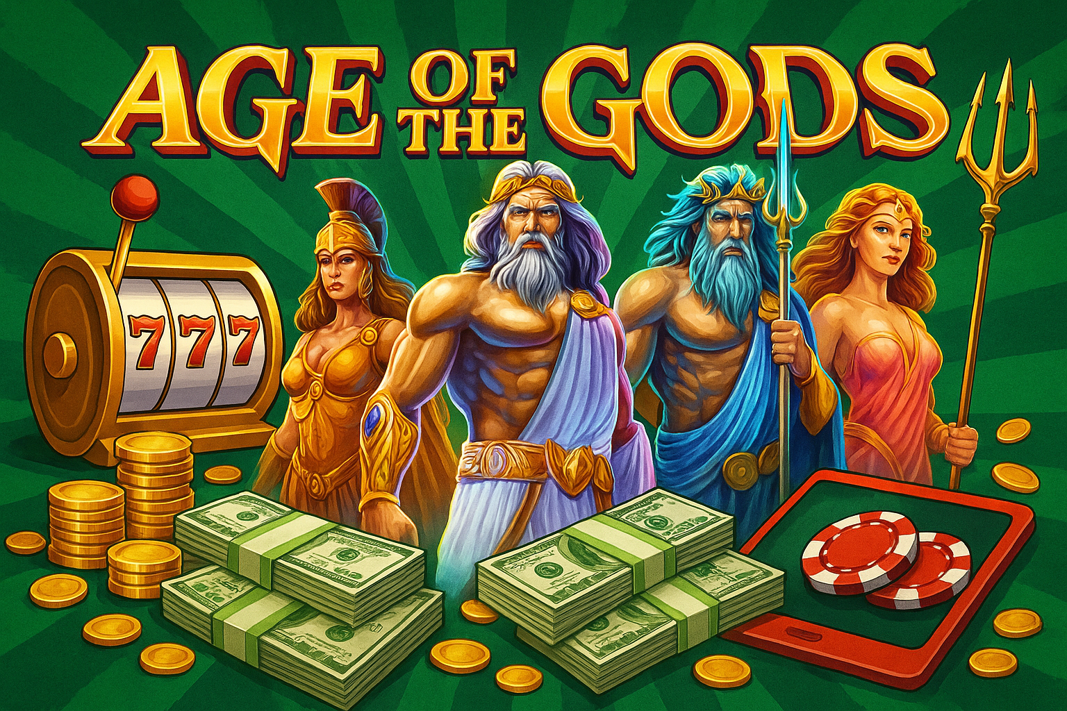Age of the Gods V9BET88 – Thần Thắng Lớn Mỗi Vòng Quay